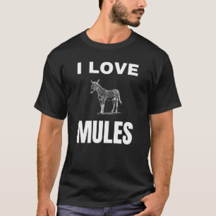 Camiseta Eu amo Mules