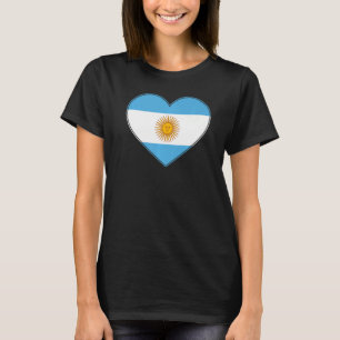 Camiseta Eu amo mulheres argentinas, mulheres argentinas, h
