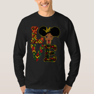 Camiseta Eu Amo Mulheres Negras BHM Mês da História Negra M