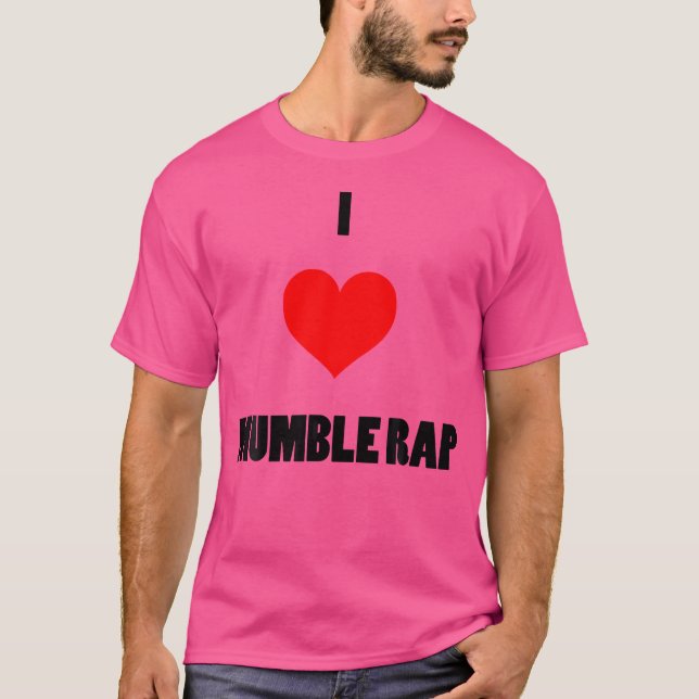 Camiseta Eu Amo Mumble Rap Trap Rap Hip Hop (Frente)