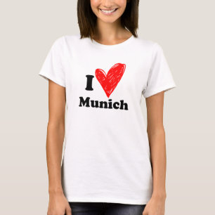 Camiseta Eu amo Munique