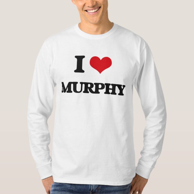 Camiseta Eu amo Murphy (Frente)
