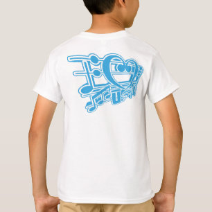 CAMISETA EU AMO MÚSICA