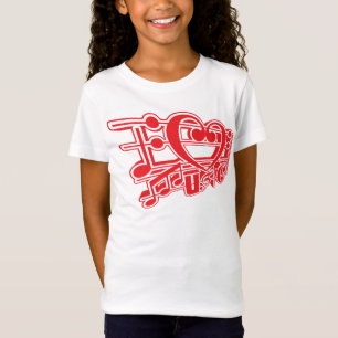 CAMISETA EU AMO MÚSICA