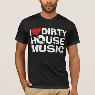 Camiseta Eu Amo Música De Casa Suja