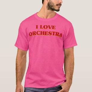 Camiseta Eu Amo Música Orquestra