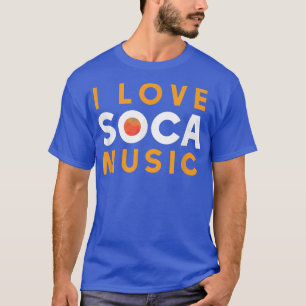 Camiseta Eu Amo Música Soca - Soca