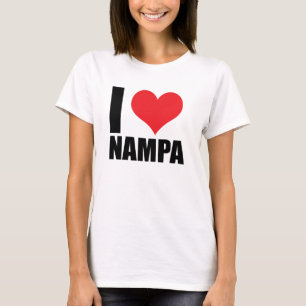 Camiseta Eu amo Nampa