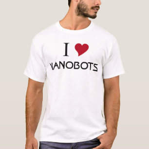 Camiseta eu amo nanobots