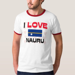 Camiseta Eu amo Nauru