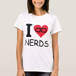 Camiseta eu amo nerd