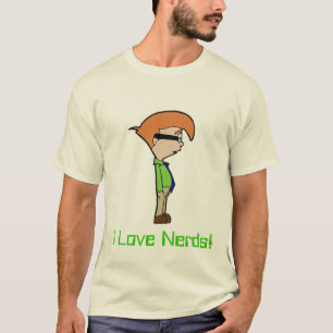 Camiseta Eu amo nerd!