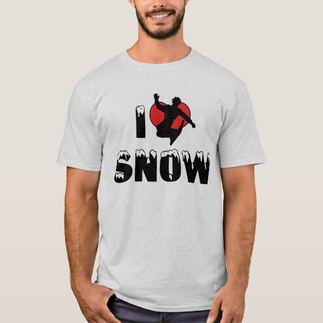 Camiseta Eu Amo Neve (Frente)