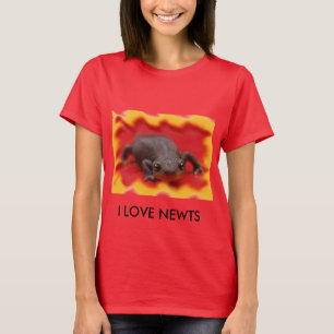 Camiseta Eu Amo Newts