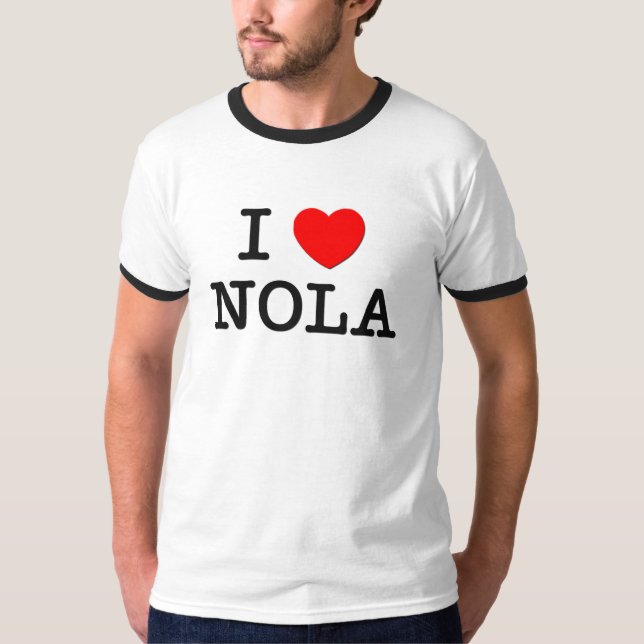 Camiseta Eu amo Nola (Frente)