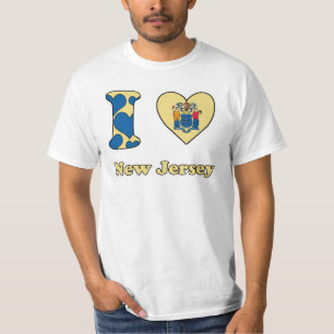 Camiseta Eu amo Nova Jersey