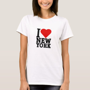Camiseta Eu amo Nova York