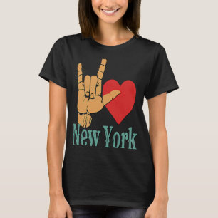 Camiseta Eu Amo Nova York - Sinal De Amor NY