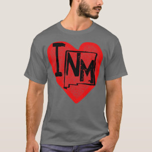Camiseta Eu Amo Novo México I Heart New Mexico