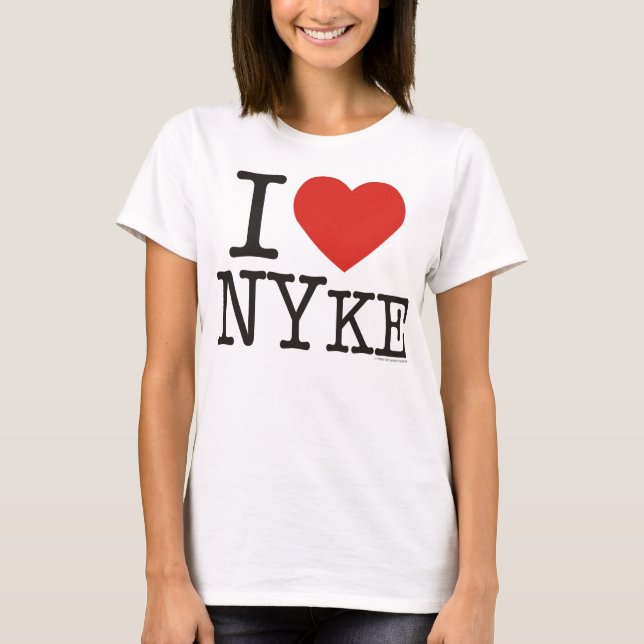 CAMISETA EU AMO NYKE (Frente)