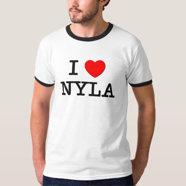 Camiseta Eu amo Nyla (Frente)