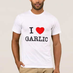 Camiseta Eu amo o alho