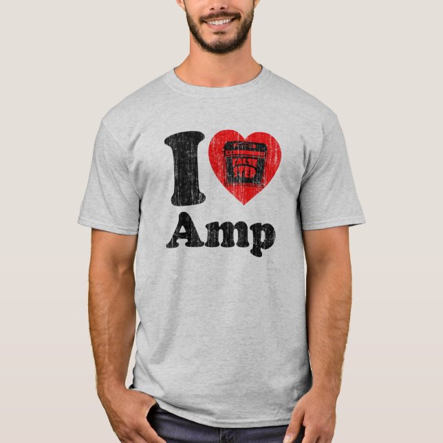 Camiseta Eu amo o ampère (Frente)