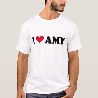 CAMISETA EU AMO O AMY