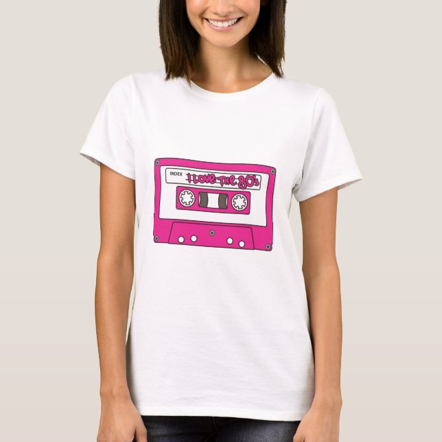 Camiseta Eu amo o anos 80 (Frente)