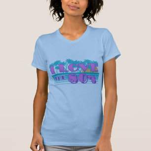 Camiseta Eu amo o anos 80