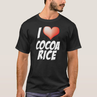 Camiseta EU AMO o ARROZ do CACAU - t-shirt