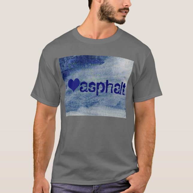 Camiseta Eu amo o asfalto (Frente)