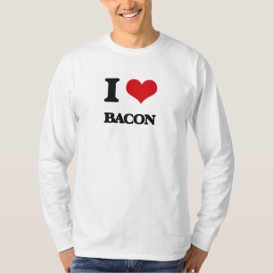 Camiseta Eu amo o bacon