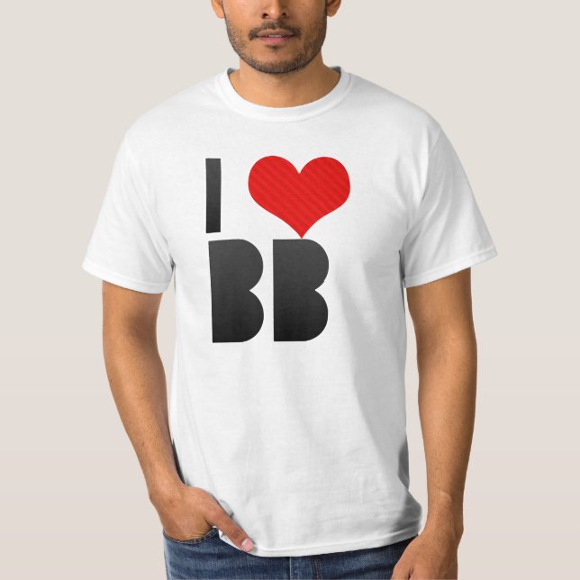 Camiseta Eu amo o BB (Frente)