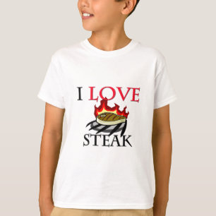 Camiseta Eu amo o bife