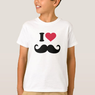 Camiseta Eu amo o bigode