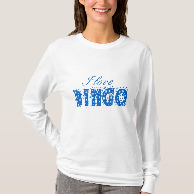 Camiseta Eu amo o Bingo (Frente)