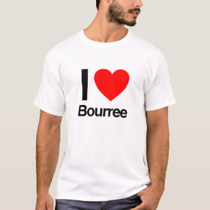 Camiseta eu amo o bourre