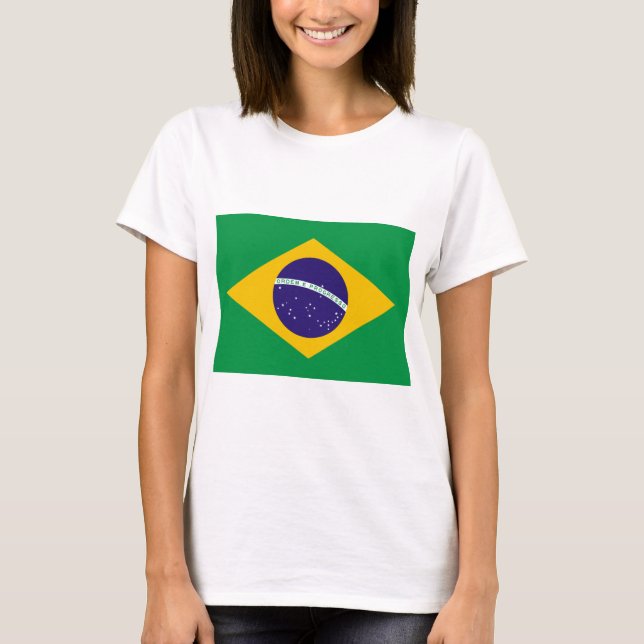 Camiseta Eu amo o Brasil (Frente)
