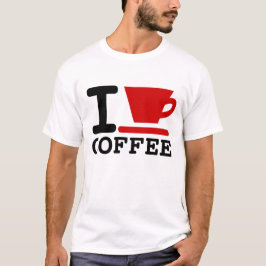 CAMISETA EU AMO O CAFÉ