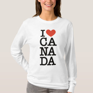 Camiseta Eu amo o Canadá