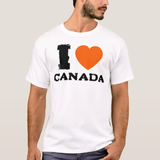 Camiseta Eu amo o Canadá, Anti Trump