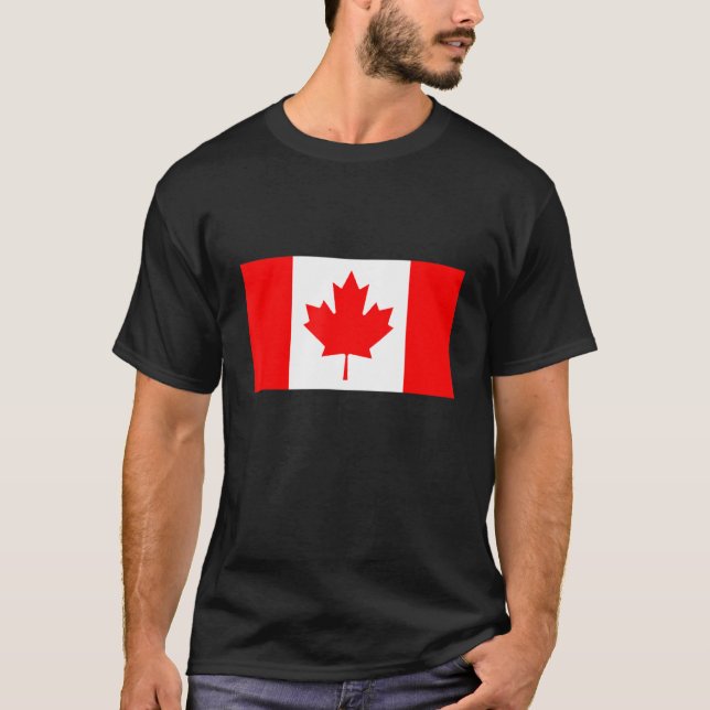 Camiseta Eu amo o Canadá desfrutar do design Legal gráfico  (Frente)