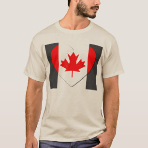 Camiseta Eu amo o Canadá - T-shirts venenosas