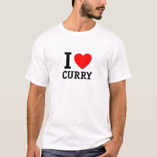 Camiseta Eu amo o caril