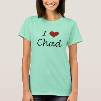 Camiseta Eu Amo O Chade