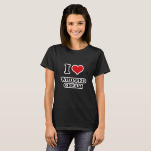 Camiseta Eu amo o chantiliy