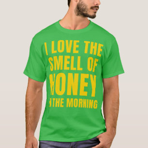 Camiseta Eu amo o cheiro de mel na Abelha Engraçada da Manh