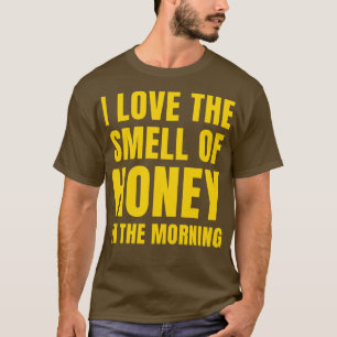 Camiseta Eu amo o cheiro de mel na Abelha Engraçada da Manh