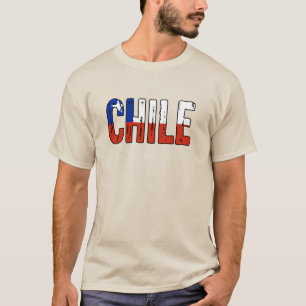 Camiseta Eu amo o Chile
